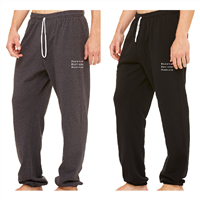 Unisex Sponge Fleece Long Scrunch Pants