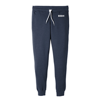 Unisex Fleece Jogger Sweatpants - Navy - Large