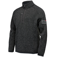 Men's Avalante 1/4 Zip Pullover QCC - Black - Small