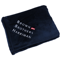 Mink Fleece Blanket - Navy