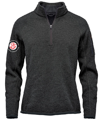 Women's Avalante 1/4 Zip Pullover QCC - Black - 3X