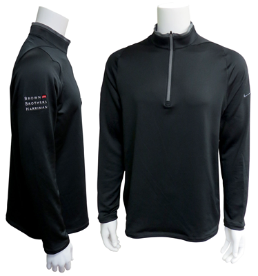 Men's Nike Dri-FIT Cover-Up - Black and Gray - X-Large