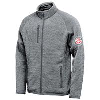 Men's Avalante Full Zip Fleece Jacket QCC - Graphite - 4X