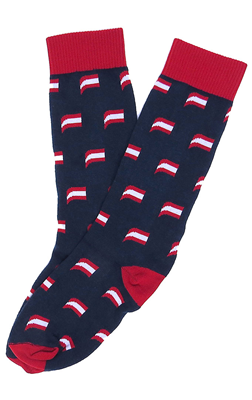 Cotton Dress Socks - Navy