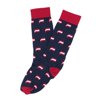 Cotton Dress Socks - Navy