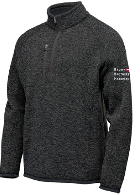 Men's Avalante 1/4 Zip Pullover QCC - Black - 3X