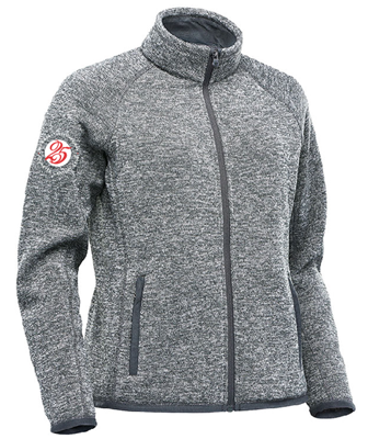 Women's Avalante Full Zip Fleece Jacket QCC - Graphite - Small