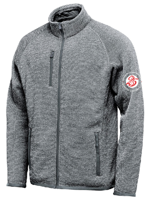 Men's Avalante Full Zip Fleece Jacket QCC - Graphite - 5X