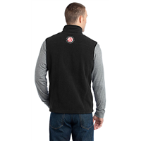 Men's Eddie Bauer Fleece Vest - QCC - Large