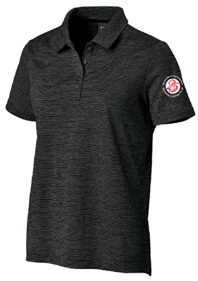 Women's Torrente S/S Polo QCC - Charcoal - X-Large