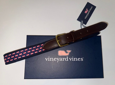 Navy Belt - Canvas Club Belts Custom design 
